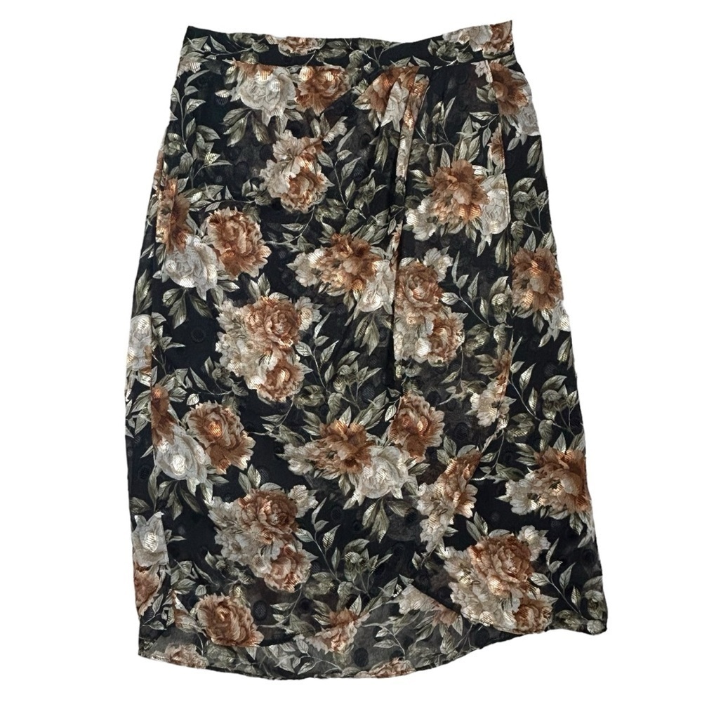 Lucy Paris Floral Pencil Skirt NWT